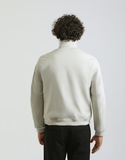 Bomber imbottito con collo lupetto