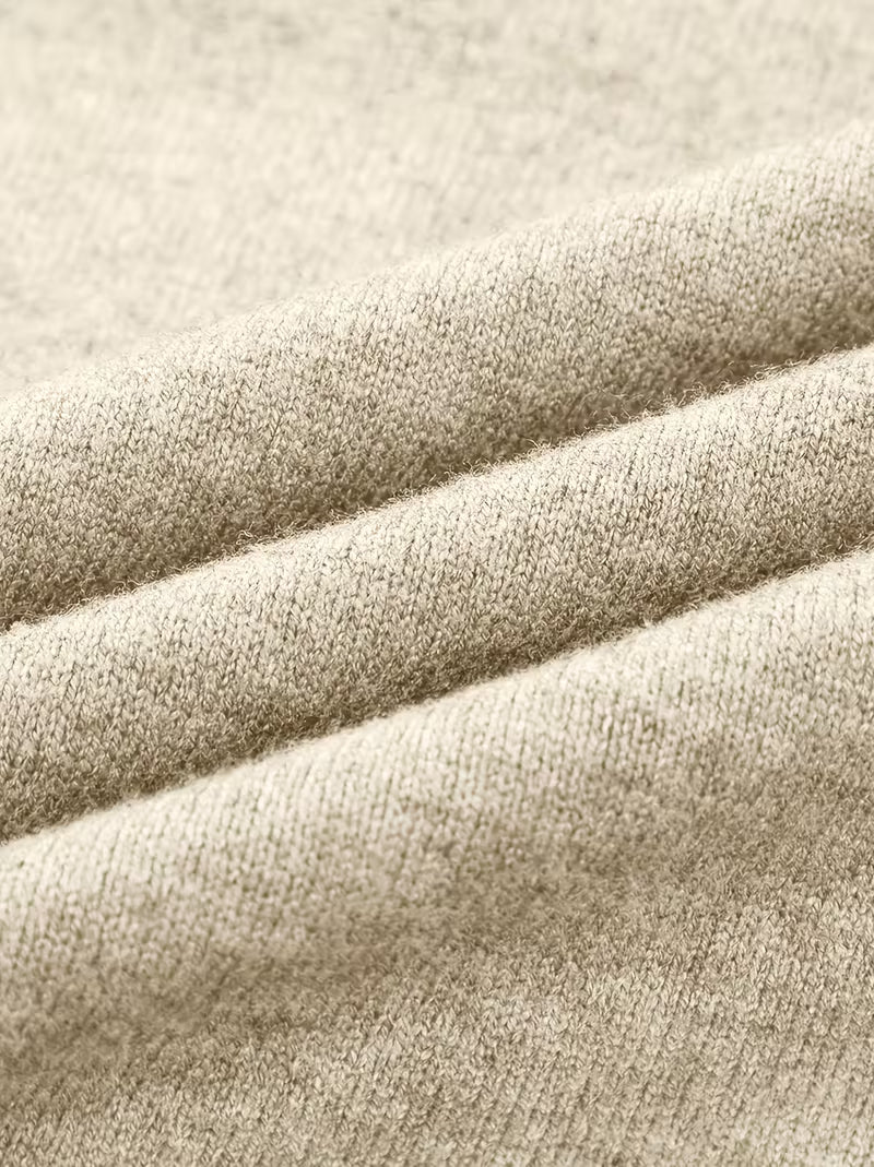 Pullover Casual Girocollo in Maglia Calda