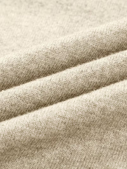 Pullover Casual Girocollo in Maglia Calda